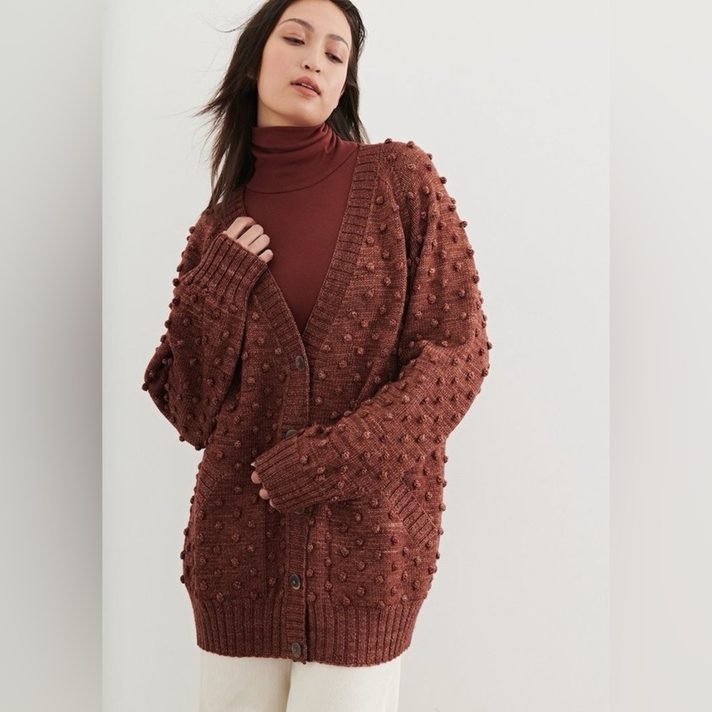 Misha and Puff Popcorn Long Cardigan